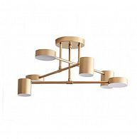 Люстра KINK Light Мекли 07649-6A,33, 42W LED, 3000K, диаметр 85 см, золото
