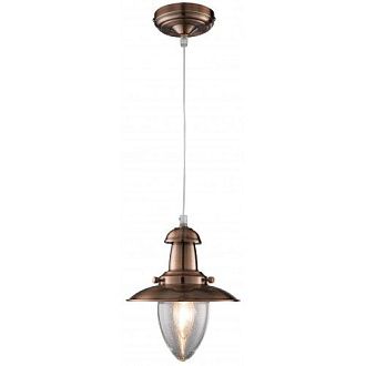  Подвесной светильник ArteLamp FISHERMAN A5518SP-1RB цвет красная бронза