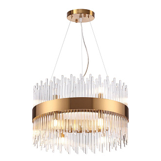 Люстра Odeon Light Focco 4722/12, диаметр 50 см, бронза