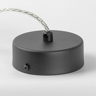 Подвесной светильник 6*40/171 см, 1*LED черный Lussole Floyd LSP-7172