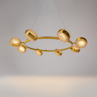 Подвесной светильник 93*93*310 см, LED, 80W, 3000К, Maytoni Mind MOD299PL-L80BS3K латунный