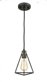 Подвесной светильник  18*147 см, 1*E27 античный коричневый Vele Luce Storm VL6136P01