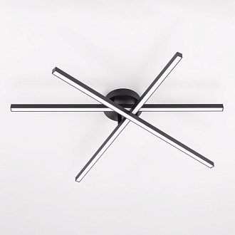 Люстра 43 см, 60W, 3000-5500K Citilux CL203131 Стиг Черный