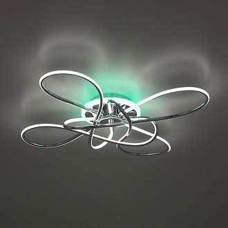Люстра 65*12 см, LED*90 W, 3000-5500 К, Хром Citilux Джемини CL229B141E