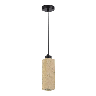 Подвесной светильник 7*25,5 см, GU10, 5W, 4000К, ST-Luce EARTHY SL1194.413.01 черный