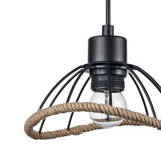 Подвесной светильник  19*167 см, 1*E27 черный Vele Luce Formula VL6482P01