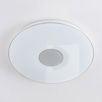 Светильник 60 см, 100W, 3000-4200К музыкальный с Bluetooth Citilux CL703M100, плафон блестящий