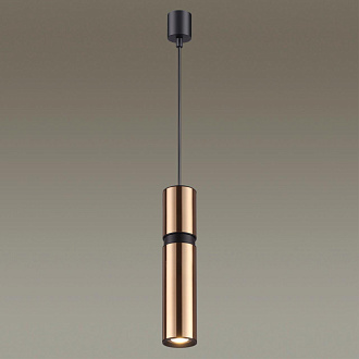 Подвесной светильник Odeon Light Afra 4744/5L, черный-золото