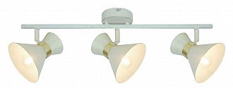 Спот Arte Lamp Baltimore A1406PL-3WG, белый/золотой