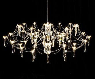 Светильник 88 см, 30W, 3000-6000K, Kink Light 07889-80,02(21), хром