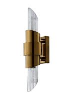 Бра 9*13 см, Crystal Lux JUSTO AP2 BRASS Латунь