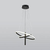 Подвесной светильник 50*50*140 см,  LED*53W, 4200 К, Eurosvet Stroke 90270/1, черный