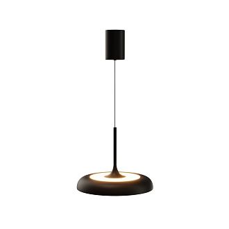 Подвесной светильник 40*48-200 см, *LED*39W, 3000K, Maytoni Gerhard MOD189PL-L39B3K, Черный