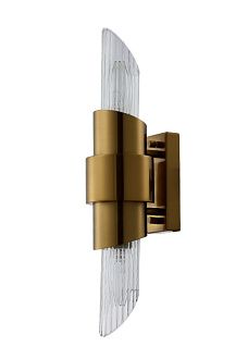 Бра 9*13 см, Crystal Lux JUSTO AP2 BRASS Латунь