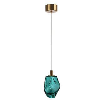Подвесной светильник 9*5*250- см, 1*LED*4W, 3000K, Odeon Light Gemme 7110/4LC, цветной