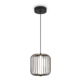 Светильник 25 см, 8W, 3000K, Freya Sabi FR6131PL-L13B, черный