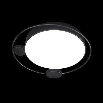 Светильник 50 см, 1*LED*36W, 4000К Loft It 10062 Mike, Черный