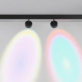 Светильник на шине 9*9*13,4 см,  LED, 15W, 4000К, Maytoni Technical Lens TR217-2-15W4K-B черный
