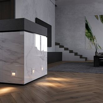 W1154601 Встраиваемая LED подсветка три режима с датчиком движения , белый Werkel, 4690389192012
