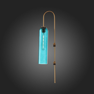 Светильник настенный 10 см, 60W, ST LUCE CALLANA SL1145.381.01 Латунь