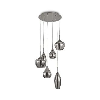 Люстра подвесная ideal lux Soft SP6 макс.6x40Вт E14 Серый 111841.  см