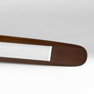 Линейно-подвесной светильник 130*50/120 см, 1*led*25W 3000K Lussole Lassen LSP-7260 коричневый