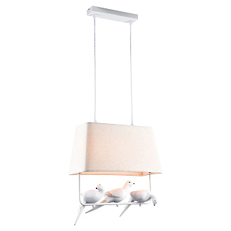 Подвесной светильник Lussole Dove GRLSP-8221, 40*45 см, белый