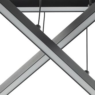 Подвесная люстра 120*125 см, 90W, 3000-6000K, Citilux Стиг CL203231 черный