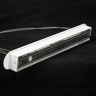 Линейно-подвесной светильник 108*39*50/140 см, 1*led*40+50W 4000K Lussole Bartow LSP-7268 белый