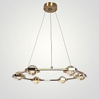 Подвесная люстра WALSH L7 70*70*150 см, 7*LED*5W, 3000K, ImperiumLoft walsh01, Латунь