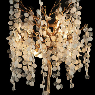 Торшер *55 см, 5*G9*W, Loft It 10066F GB Fairytree, Темное золото