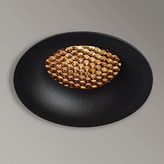 Встраиваемый светильник 7/6,5 см GU10 Arte Lamp Ducre A8095PL-1BK, черный, вр 6,5 см