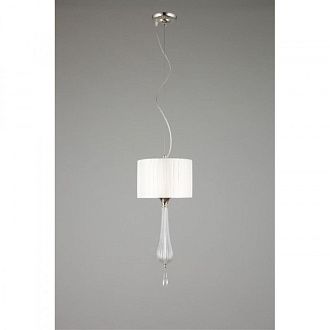 Подвесной светильник 25*80-160 см, 1*E14, 40W, Aployt Kinia APL.708.06.01, хром