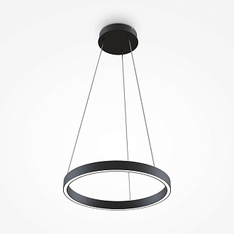 Подвесной светильник 40*127,5 см, LED, 24W, 2600К-3500К, Maytoni Rim MOD058PL-L22BK латунный