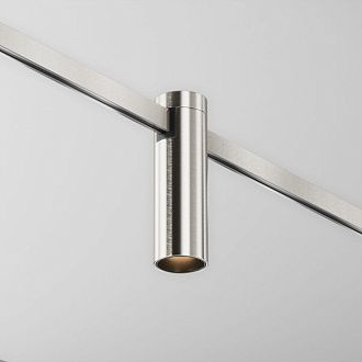 Трековый светильник  TR143-1-5W3K-W-PT **-11,2 см, *LED*5W, K, Maytoni technical FLARITY TR143-1-5W3K-W-PT, Платина