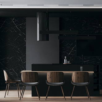 Светильник LED 120 см, 40W, 4000K Maytoni Vinder P051PL-L40B4K, черный