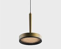 Подвесной светильник (без основания) 13 см, 10W, 3000K, Italline IT02-025 gold 3000K, золото