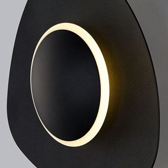 Настенный светильник светодиодный 23 см, 5W, 4200K, Eurosvet Scuro 40151/1 LED, черный