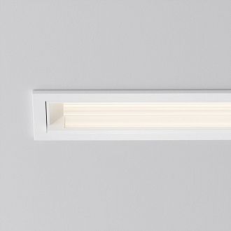 Встраиваемый светильник DL100-12W2.7-3-4K-W 22,6*2,9*-3,5 см, *LED*12W, 4000K, Maytoni technical Parete DL100-12W2.7-3-4K-W, Белый, вр 2,6*22 см