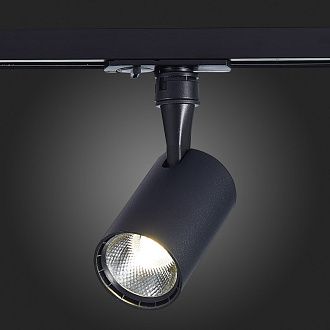 Трековый светильник 10*6 см, 10W, 4000K ST LUCE ST351.446.10.36 Матовый черный