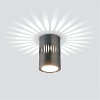 Накладной светодиодный светильник с подсветкой графит DLS026 Elektrostandard