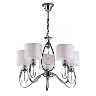 Подвесная люстра 60*90 см, 5*E14, 40W, Omnilux Omnilux 638 OML-63803-05, хром