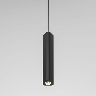 Светильник подвесной светодиодный Trio 52 мм, 12W, 3000K, Elektrostandard 50310 LED, черный 