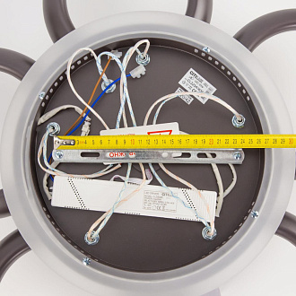 Светодиодный светильник 72 см, 105W с Алисой Citilux Паркер Смарт CL225A165E, 3000-5500K, коричневый-кофе