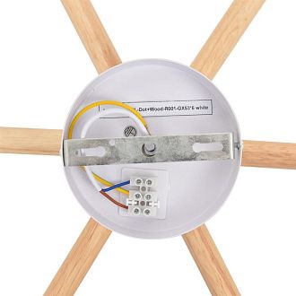 Люстра 60*15-15 см, 6*GX53 LED*7W, Lumion Vudi LUM8306/6C, белый; бежевый