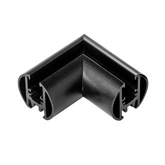 Соединитель для шинопровода 3,5*3,5*-1,8 см,  Lightstar Linea 506447, черный