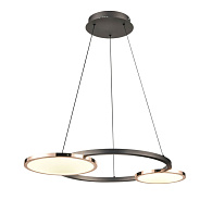 Подвесной светильник 50*70*150 см, 2*LED графитовый Vele Luce Medusa VL7272P02