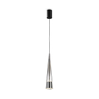 Светильник 8 см, 12W, 3000K, Maytoni P090PL-L12CH3K, черный