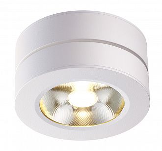 Светильник 10*10 см, LED 12W, 3000K Novotech Groda 357984 белый