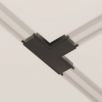 Комплектующие для накладной трековой системы Maytoni Technical Magnetic track system Radity TRA084CT-11B черный